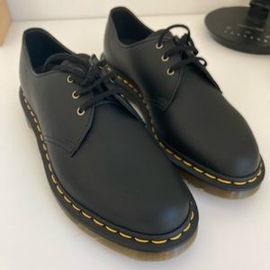 *SOLD* NEW VEGAN DOC MARTENS 1461 FELIX OXFORDS - Black